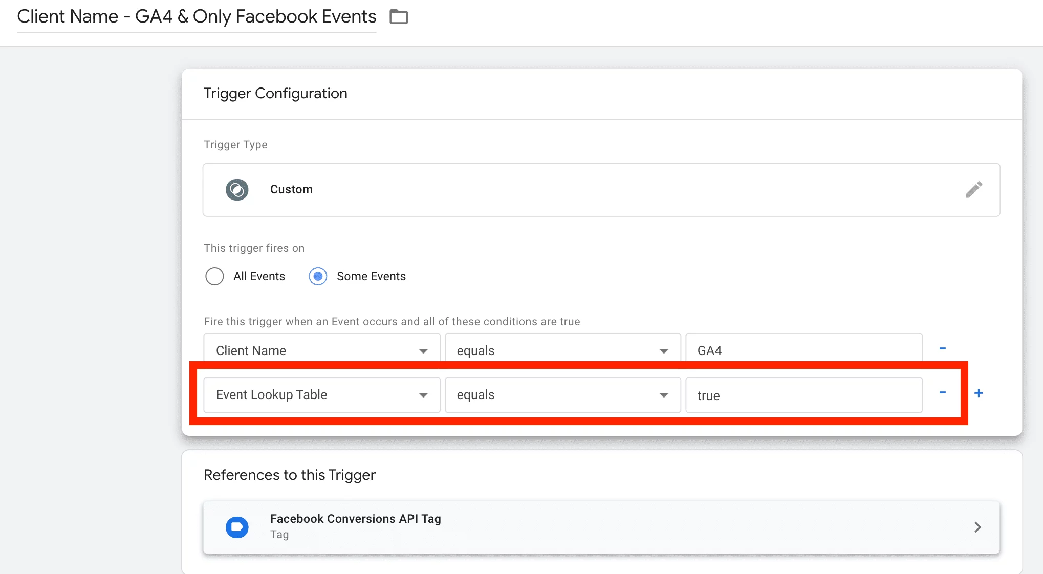 Facebook Conversion API Trigger'ı Kurulumu 2