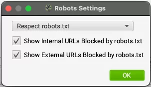 screaming-frog-robots-txt-settings