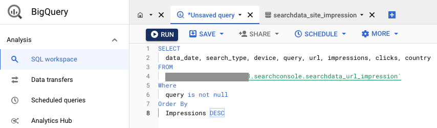 search-console-big-query-bulk-data-export-kurulumu-6