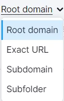 semrush-keyword-gap-domain